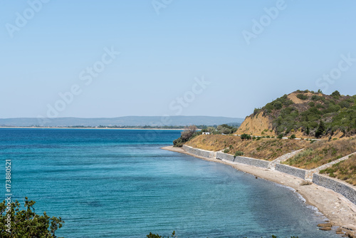 ANZAC cove, site of World War I landing of the ANZACs on the Gallipoli peninsula in Canakkale Turkey.TURKEY. photo