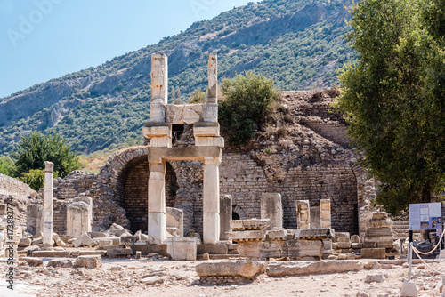 Fotografija Temple of Domitian at Ephesus historical ancient city, in Selcuk,Izmir,Turkey:20