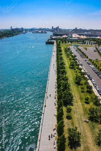 Quai de l'Horloge, Vieux Port, Old Montreal, Canada