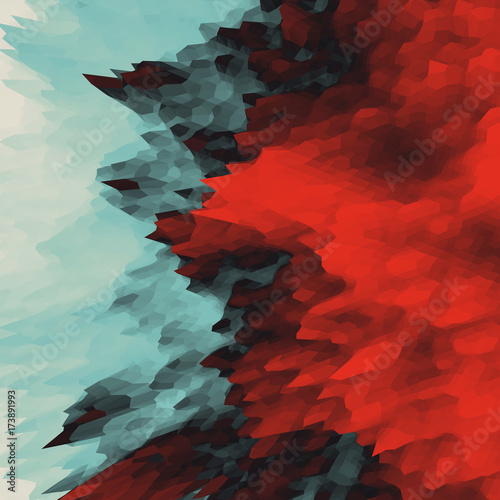 Lava. Abstract background. Modern pattern. Vector Illustration For Your Design.