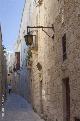 Malta, Mdina, Narrow Street © aureliano1704