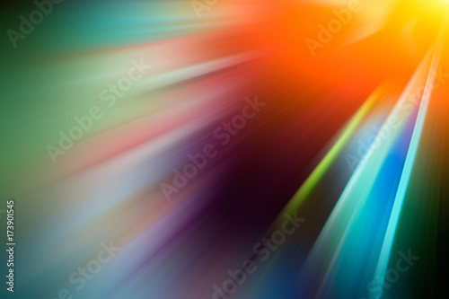 radial bright colored lines