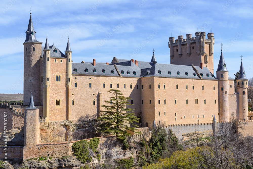 The Alcazar of Segovia, Spain