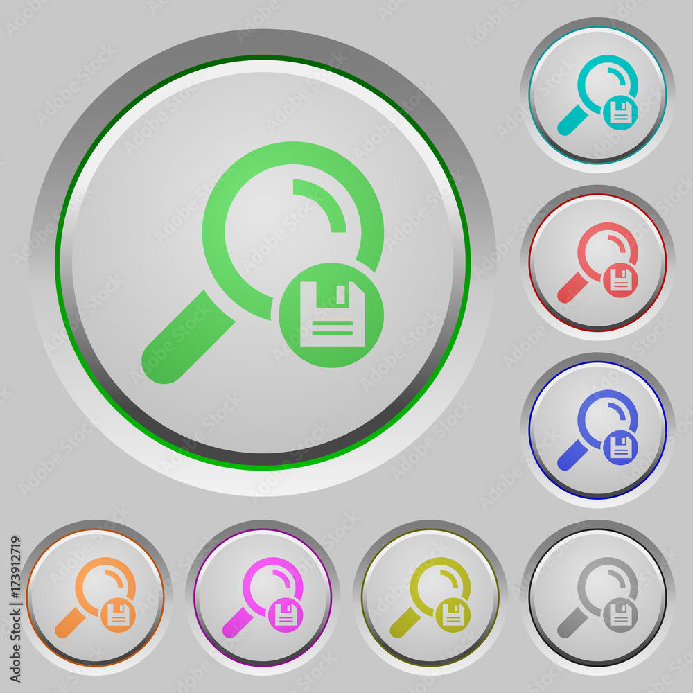 Save search results push buttons Save search results push buttons