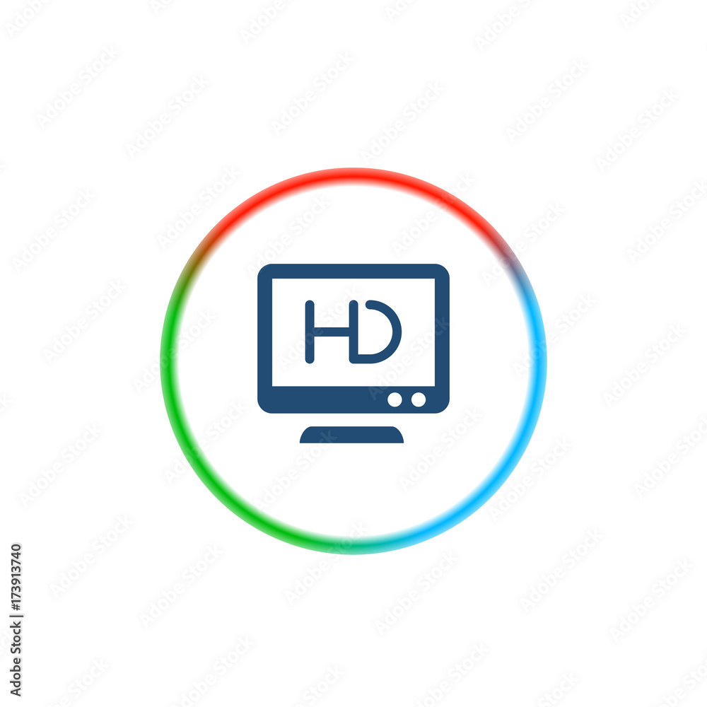 Rainbow Style App Icon Rainbow Style App Icon
