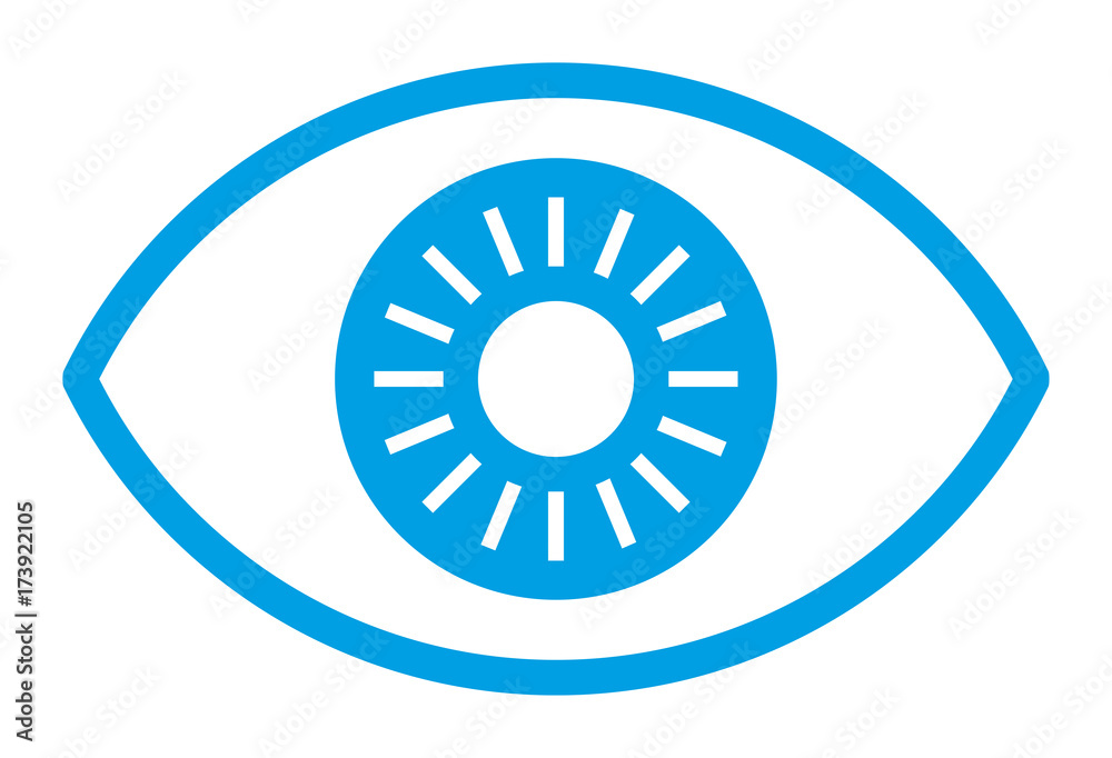 Eye vector icon Eye vector icon