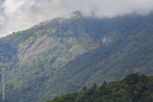 fog and cloud mountain valley landscape  Chiang Mai Thailand