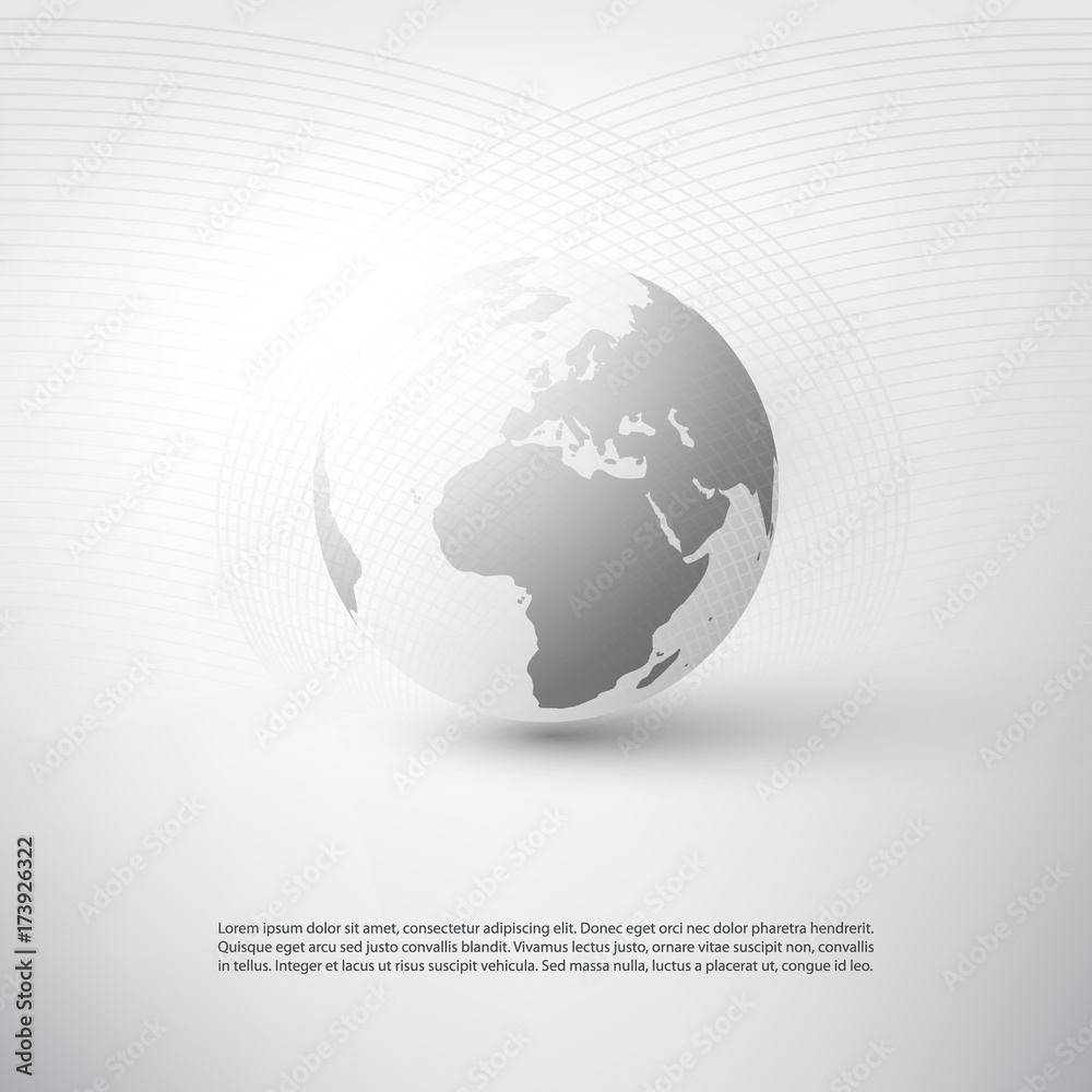 Cloud Computing and Networks Concept with Earth Globe - Abstract Global Digital Connections, Technology Background, Creative Design Element Template Cloud Computing and Networks Concept with Earth Globe - Abstract Global Digital Connections, Technology Background, Creative Design Element Template