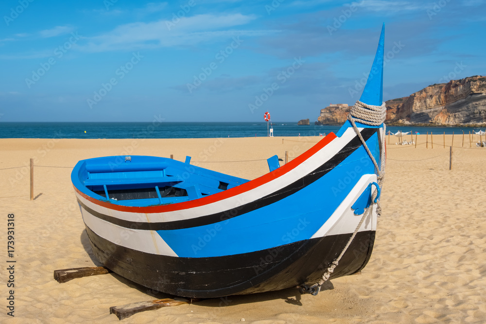 Fishing boat. Nazare, Portugal