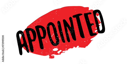 Appointed rubber stamp. Grunge design with dust scratches. Effects can be easily removed for a clean, crisp look. Color is easily changed.