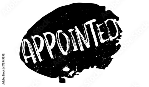 Appointed rubber stamp. Grunge design with dust scratches. Effects can be easily removed for a clean, crisp look. Color is easily changed.