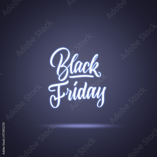 Black friday poster.