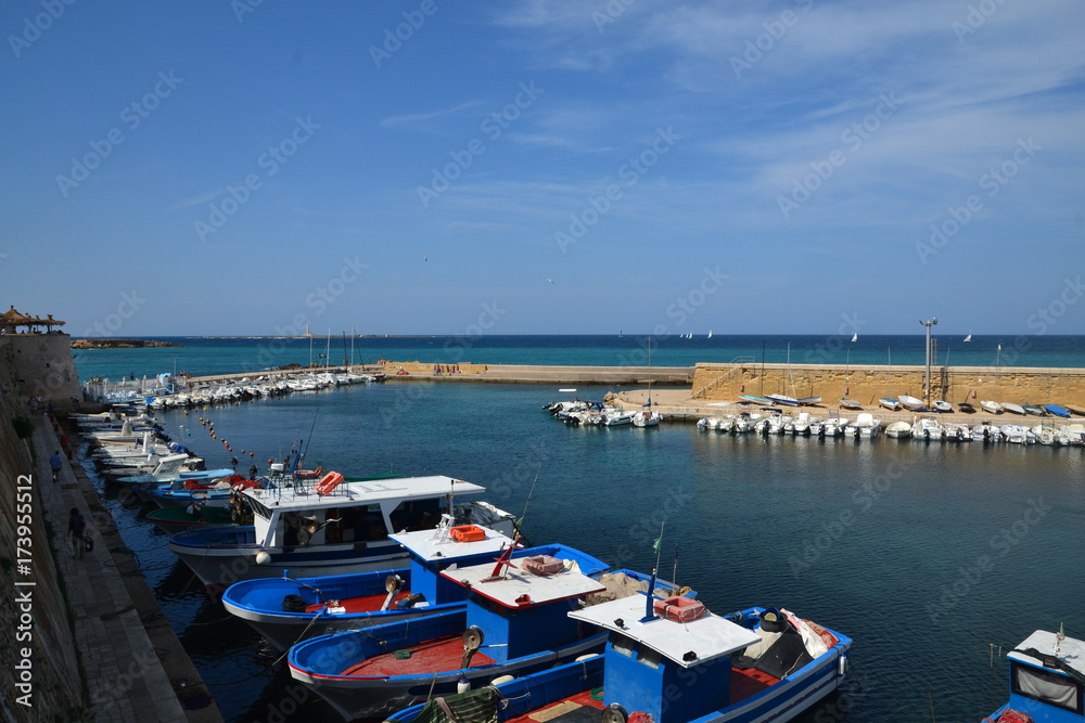 Gallipoli - barche al porto