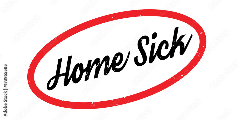 Home Sick rubber stamp. Grunge design with dust scratches. Effects can be easily removed for a clean, crisp look. Color is easily changed. Home Sick rubber stamp. Grunge design with dust scratches. Effects can be easily removed for a clean, crisp look. Color is easily changed.