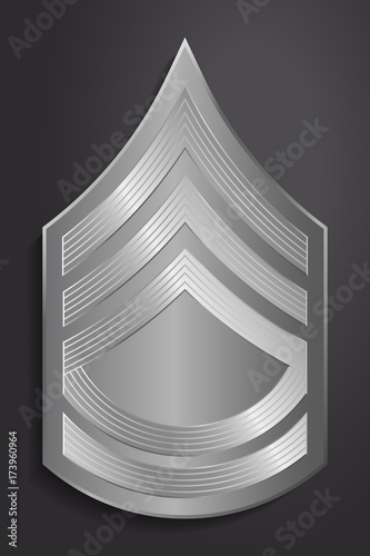 Military Ranks and Insignia. Stripes and Chevrons of Army