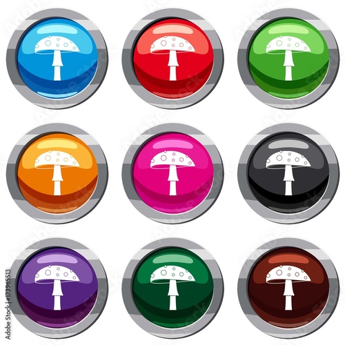 Free Download Amanita set 9 collection - GFXLoad