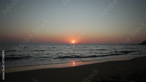 soleil couchant plage 1