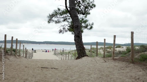entrée plage