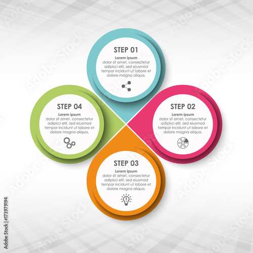 business info graphic template