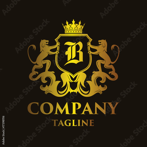 luxury Letter 'B' Logo
