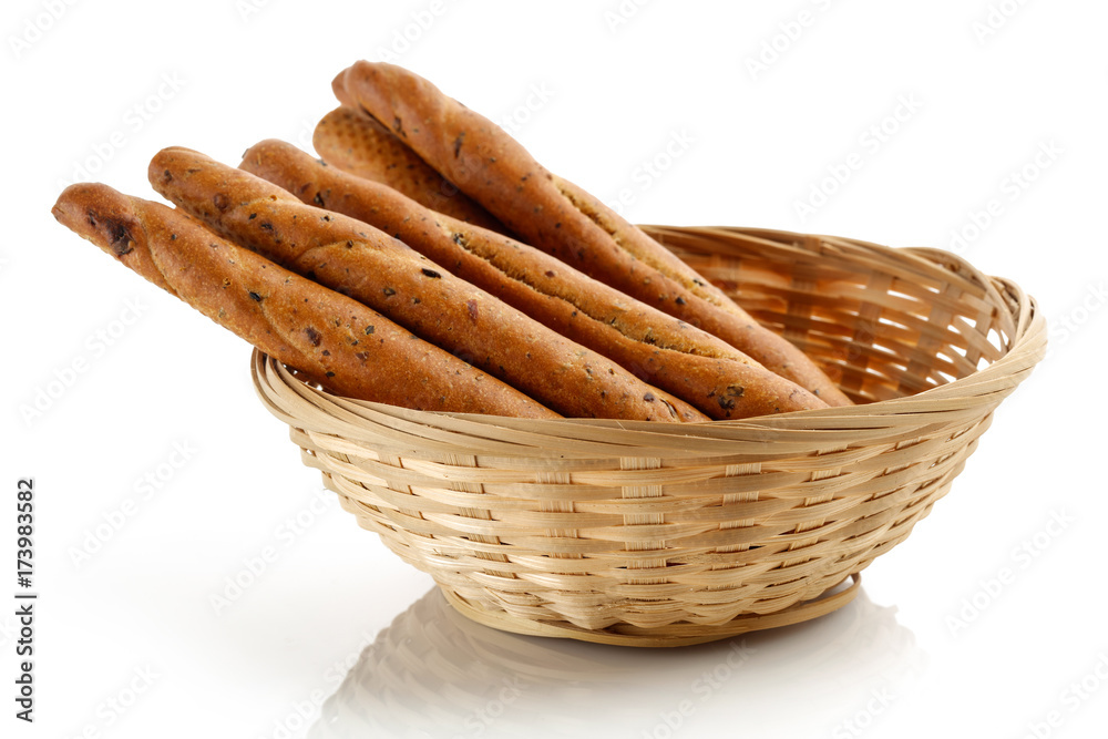 Breadsticks, grissini