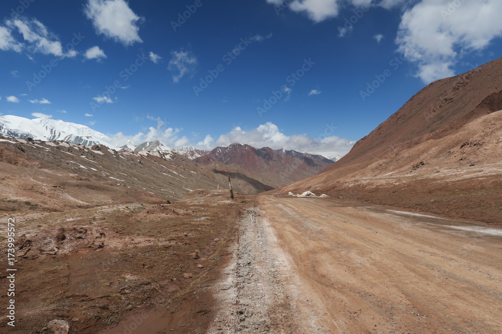 Fototapeta premium Red clay