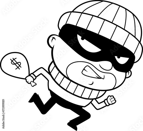Burglar Running