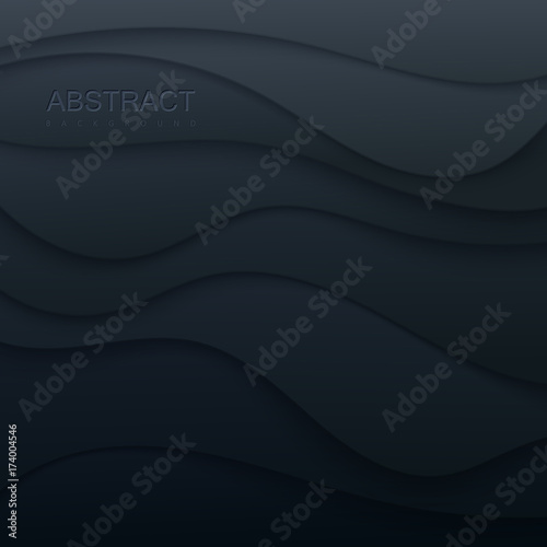 White paper topography relief.