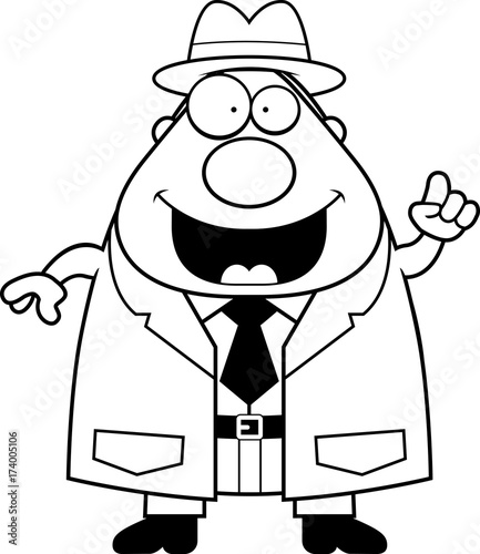 Cartoon Detective Idea