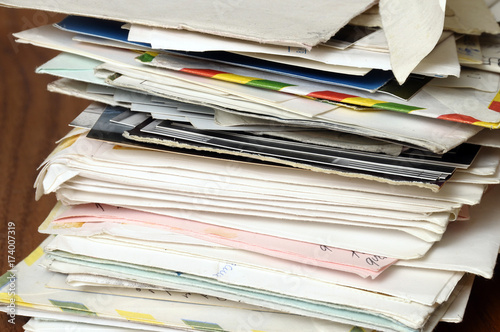 Pile of old letters © fullempty