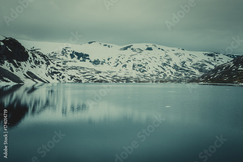 Djupvatnet lake, Norway photo