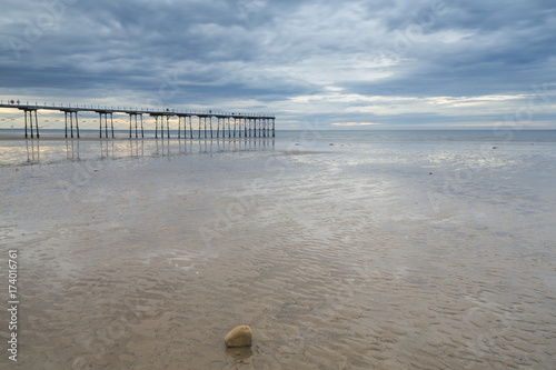 Saltburn by the Sea Pier and Beach