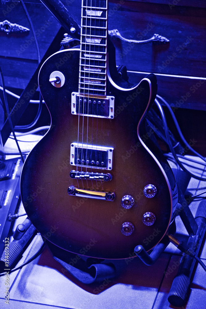 Naklejka premium chitarra