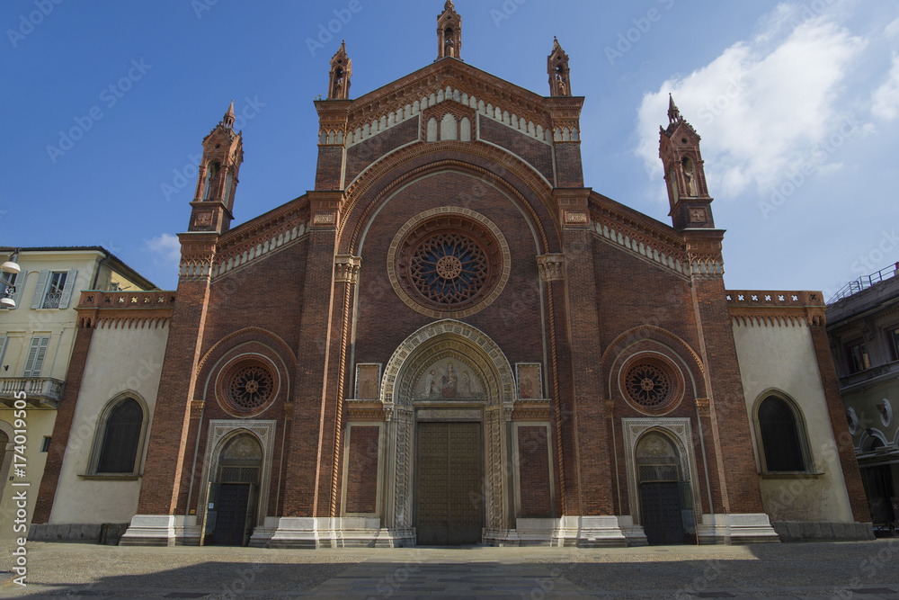 Milan; Brera, church of Santa Maria del Carmine.