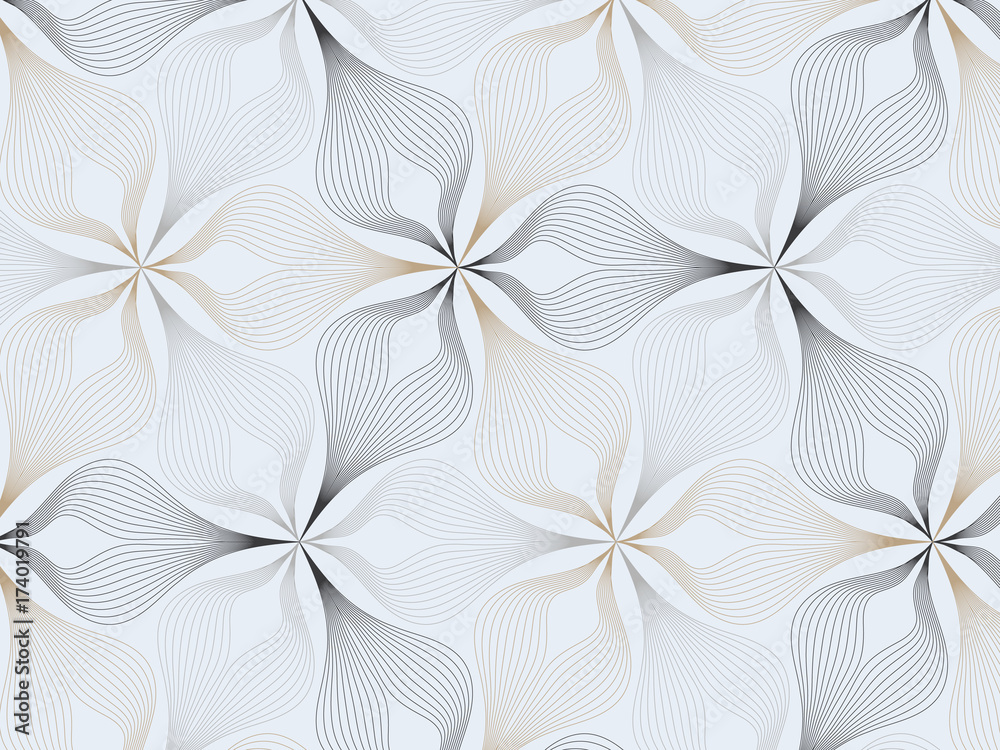 Fotografia abstract floral pattern