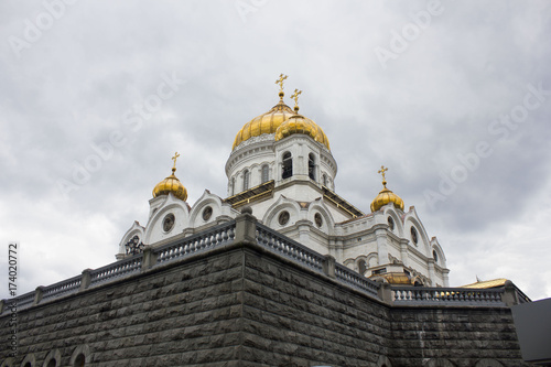 Cathedral of Christ the Saviour. Russia,Moscow photo