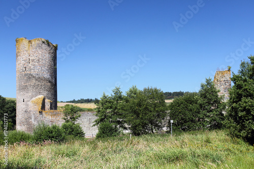 Castle Ruins Baldenau Morbach