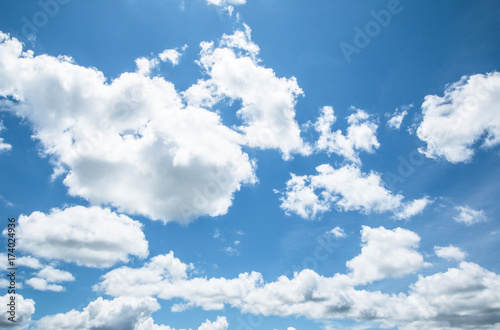 Fototapeta Naklejka Na Ścianę i Meble -  blue sky with cloud.