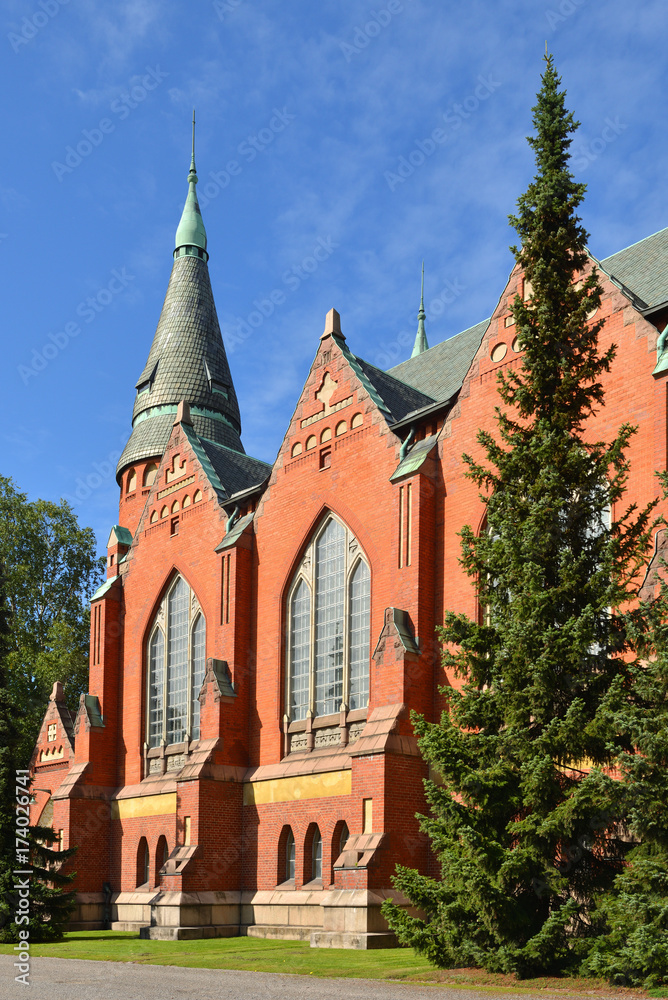 St Michael's Church is church situated in central Turku. It's named after Archangel Michael and was finished in 1905. Finland