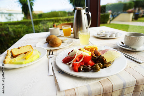 Śniadanie w Hotelu Grecja 