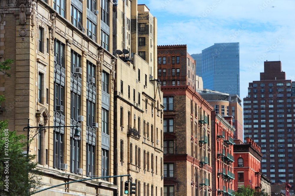 Fototapeta premium Columbus Avenue, New York