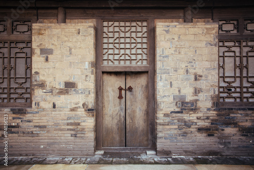 Chinese traditional architecture,Shanxi province photo