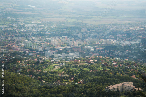 Panoramic view of a town © Menta