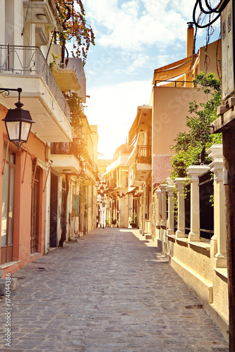 Naklejka Crete. Rethymnon.