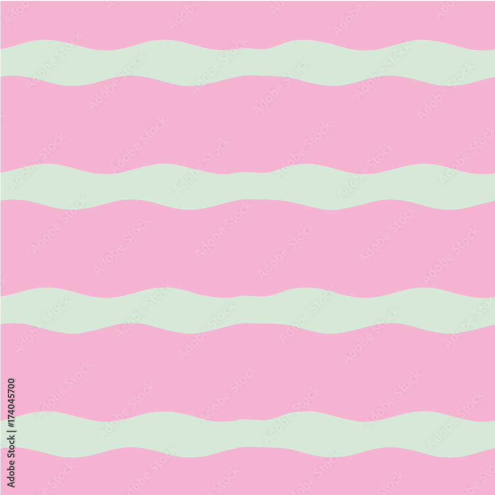 Wavy pattern. Seamless vector illustration The background for printing on fabric, textiles,  layouts, covers