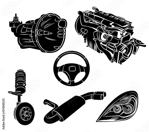Parts car set