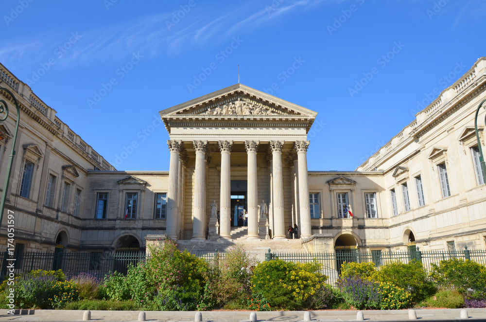 Law court in Montpellier city
