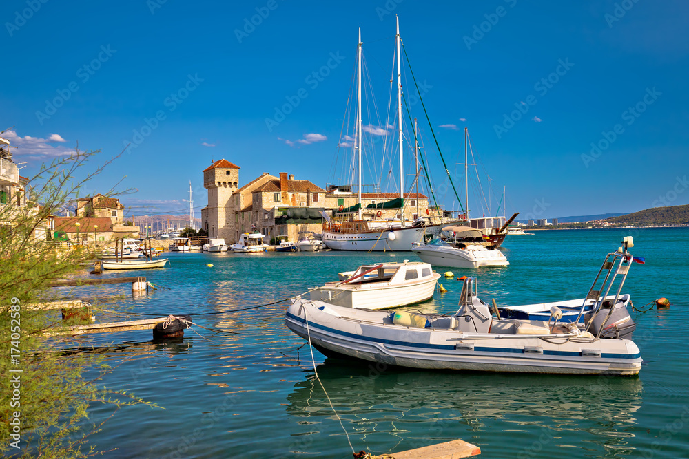 Kastel Gomilica old town on the sea near Split