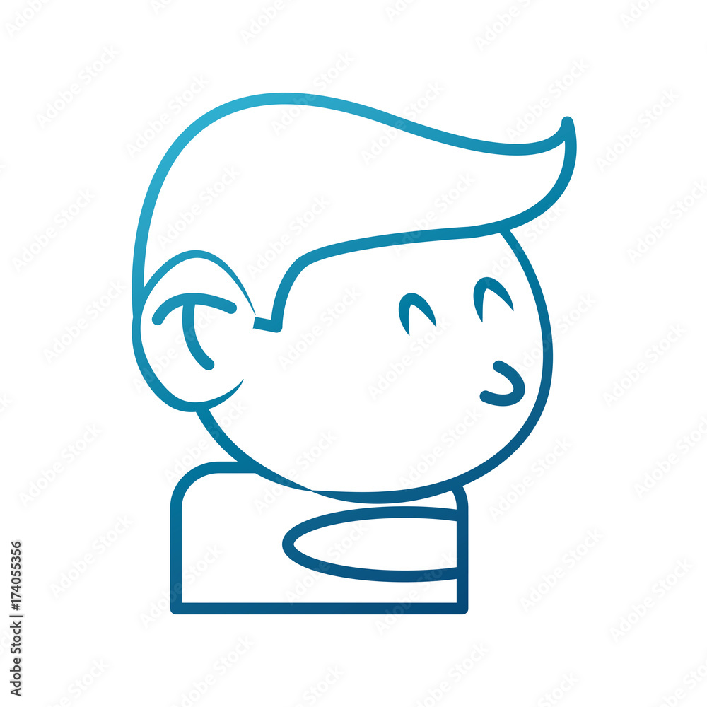 Cool guy cartoon icon vector illustration graphic design Cool guy cartoon icon vector illustration graphic design