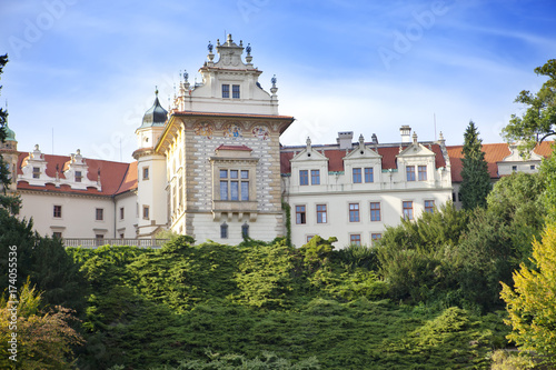 Pruhonice castle (XII- XVI century) near Prague